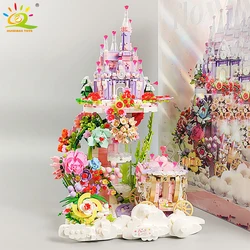 HUIQIBAO MOC City Medieval Architecture Style Castle House Building Blocks Bricks Toys for Kid Gifts Children Construction Toys