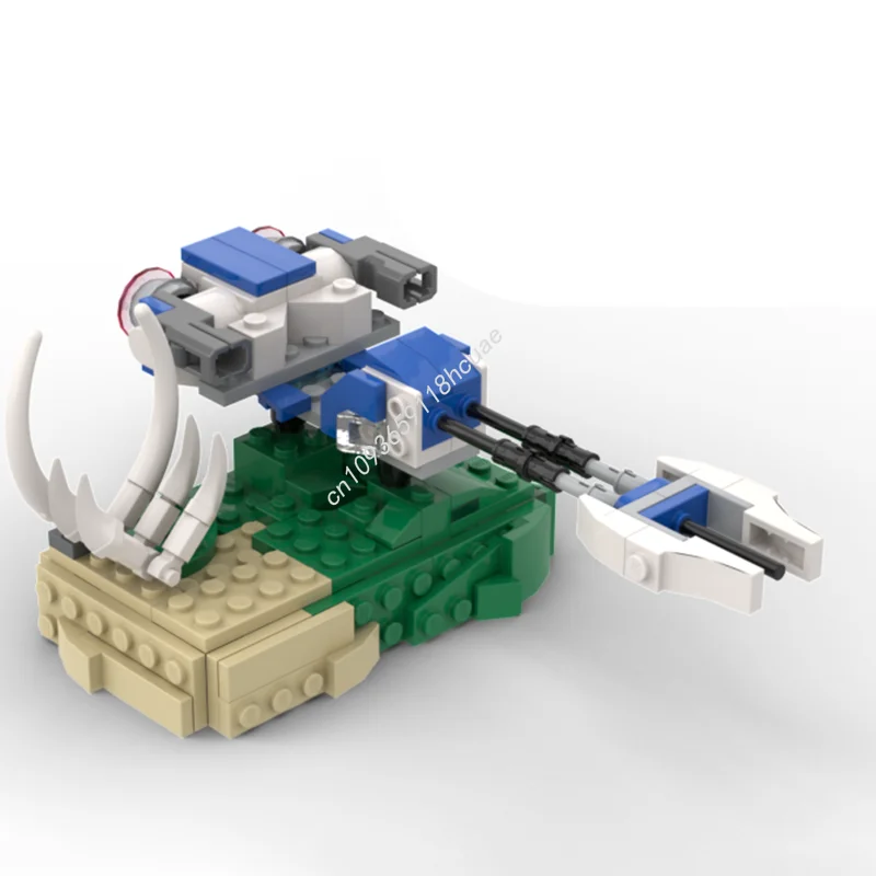 

144pcs MOC Captain Rex Speeder Bike Diorama Star Model Christmas gift Building toy blocks Construction DIY creative idea Brick