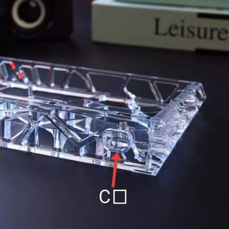 

Полый чехол для клавиатуры AttackFox GH60, изготовленный на заказ для MADCATZ Mad60/AULA Win60 Wooting60 Rakka, корпус механической клавиатуры, подарки для ПК и геймеров