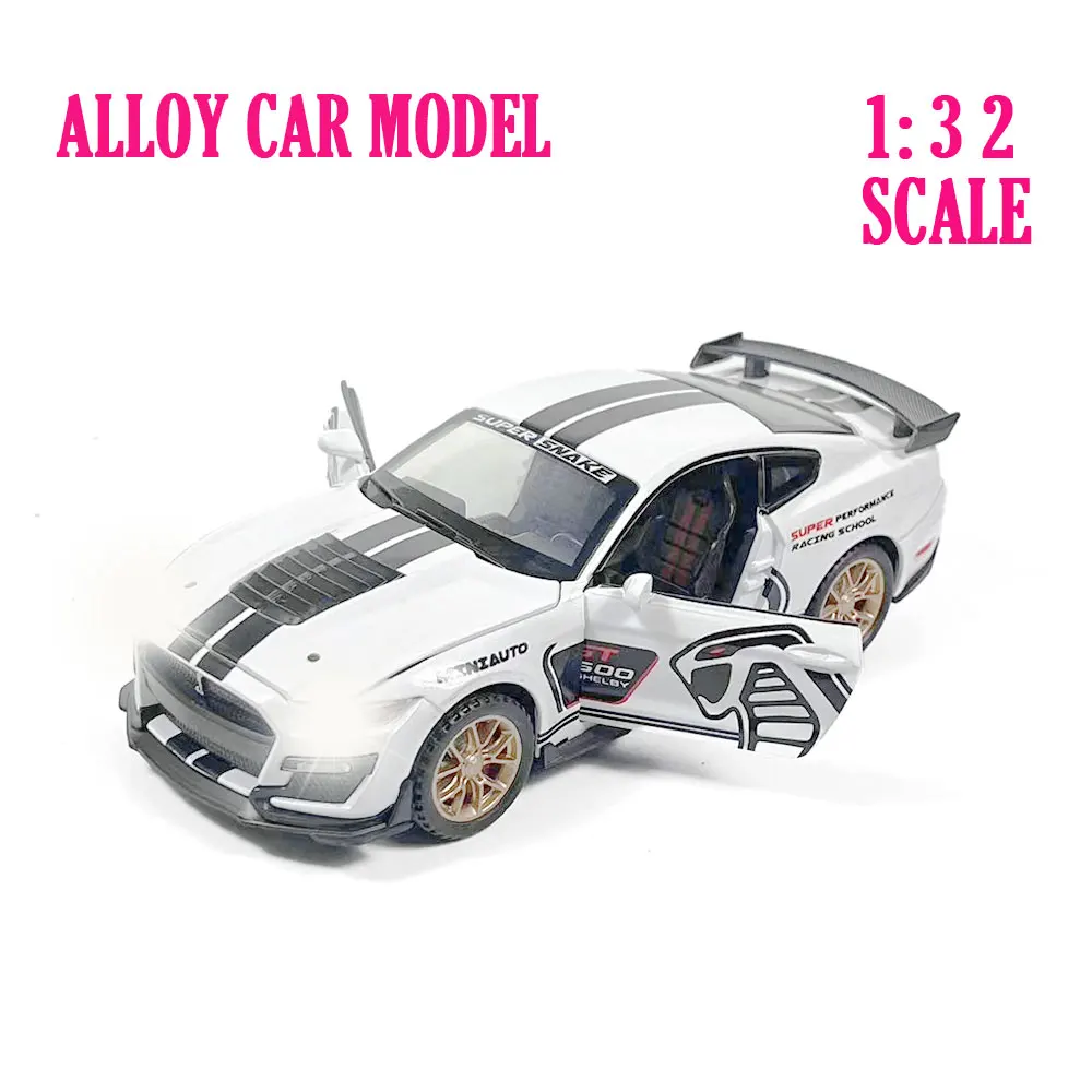 

1:32 scale Diecast Pullback Muscle Car Model Repilca with Light Sound Scale Alloy Miniature Kid Boy Xmas Gift Toy