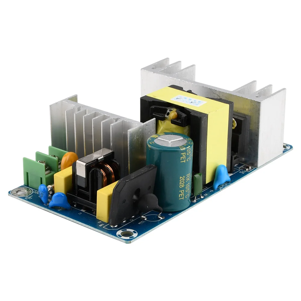 Moduł zasilacza impulsowego 24V 6A 150W, moduł zasilania DC dużej mocy, przemysłowy moduł zasilania, płytka bez obudowy