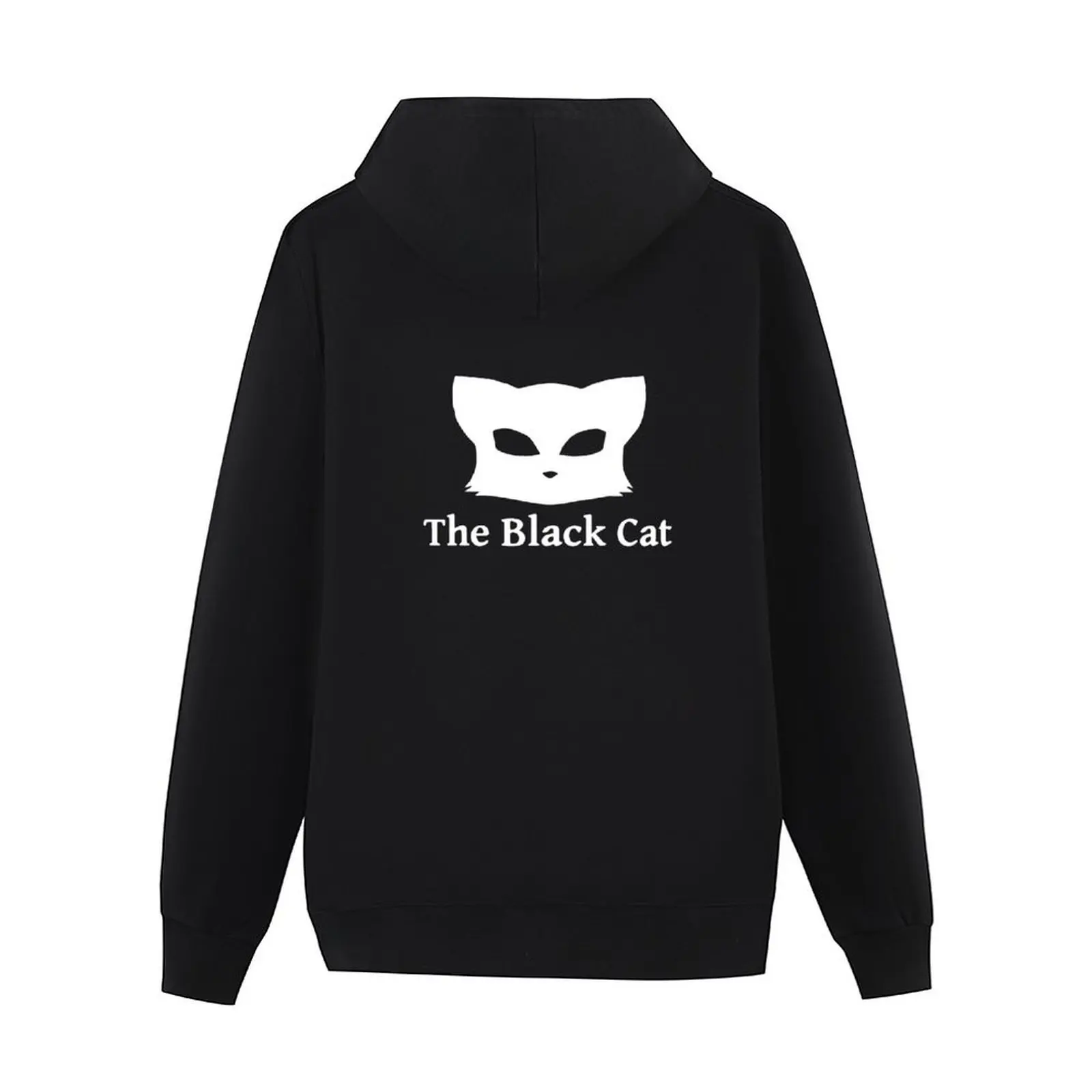 The Black Cat - VRchat - VR هوديي الملابس الكورية ملابس رجالية مقنعين قميص الخريف الرجال هوديي كبير الحجم