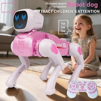 New model robot dog, intelligent remote control, children's remote control toy, stunt mechanical pet dog, children's gift 4