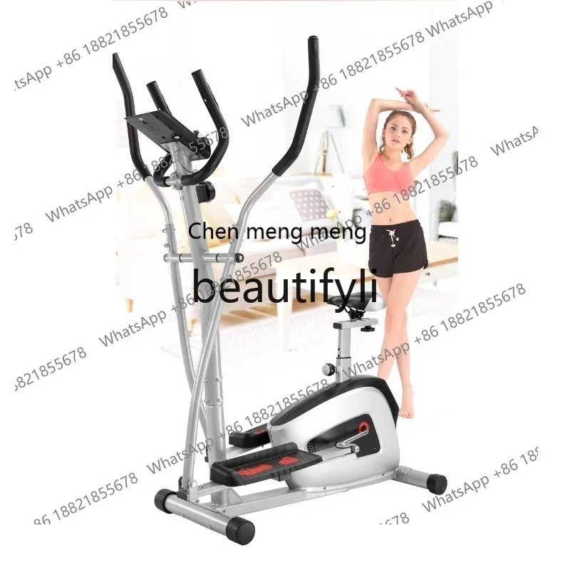 

Elliptical Machine Home Commercial Exercise Bike Magnetic Control Silent Stepper Indoor Space Walking Machine