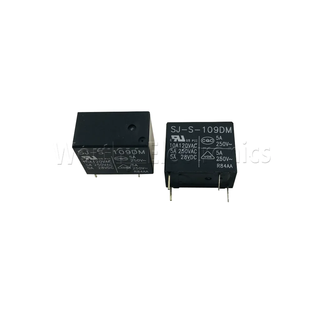 Free shipping 10PCS/LOT SJ-S-109DM 4PIN relay