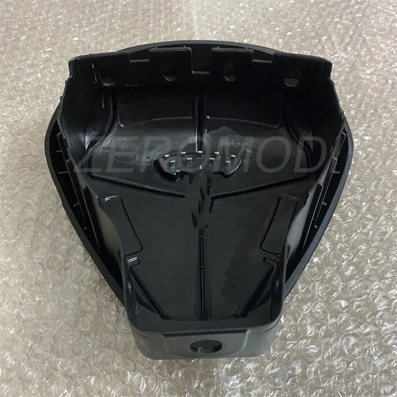 For Tesla Model S Model X Car Steering Wheel Horn Cap Cover Center Speaker Panel OEM Replacement Part Black Plastic + Accessory