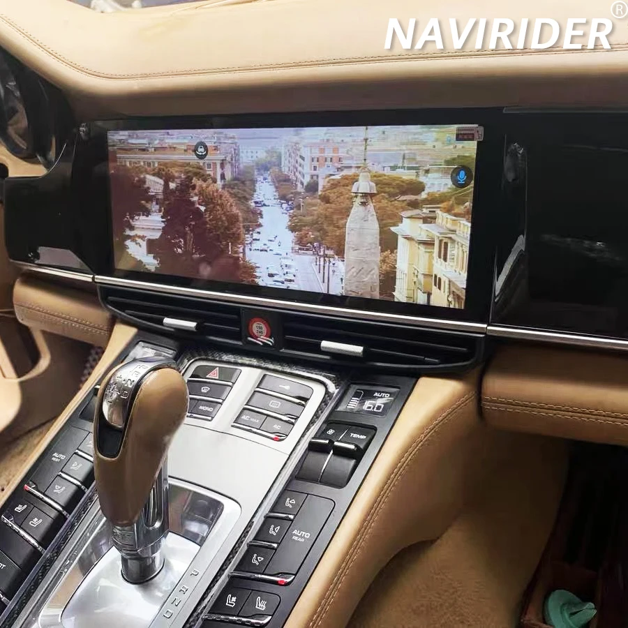 Upgraded Interactive Dual Screen For Porsche Panamera 2010-2017 Intelligent System Navigation GPS Car Multimedia Player CarPlay
