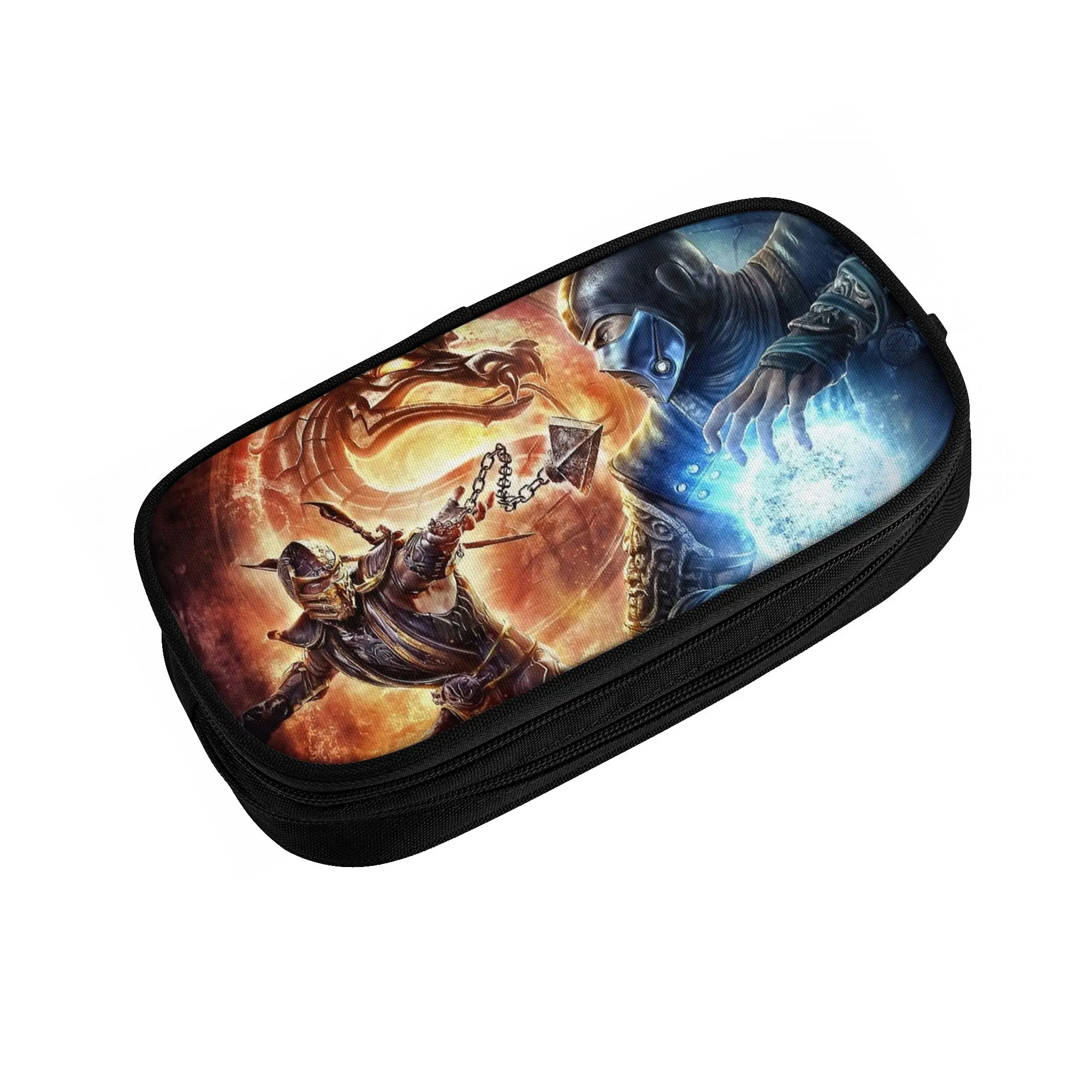 estojo-de-lapis-mortal-kombat-scorpion-sub-zero-bolsa-fofa-para-estudantes-grande-capacidade-estojo-escolar-com-ziper
