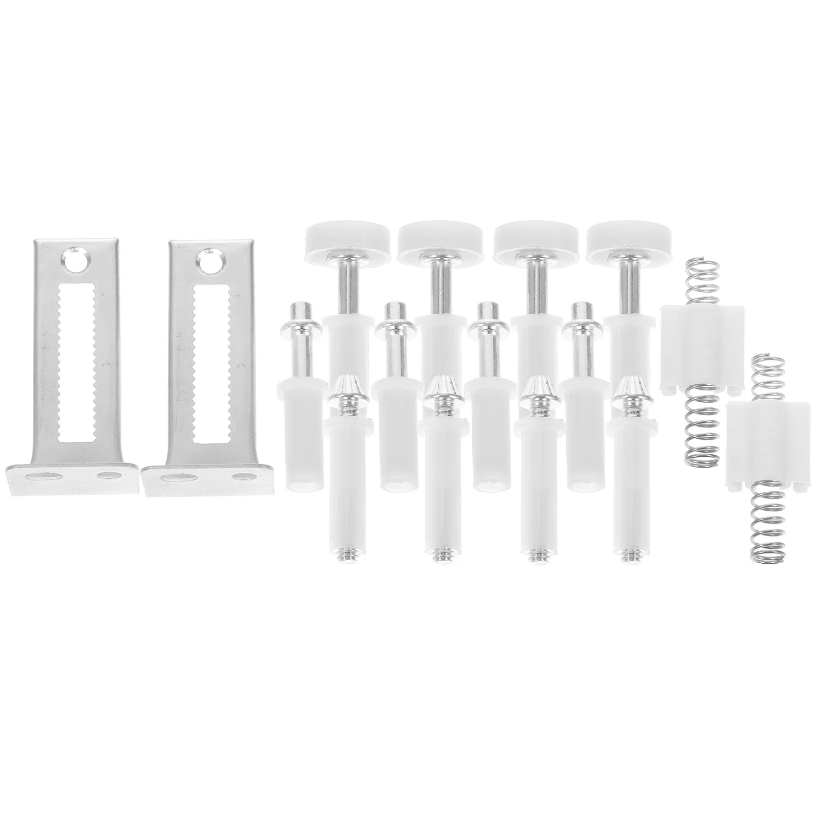 

1 set 1 Set Bifold Door Hardware Kit Stainless Steel Closet Door Rollers Replacement Sliding Doors Pivots Guide Wheel