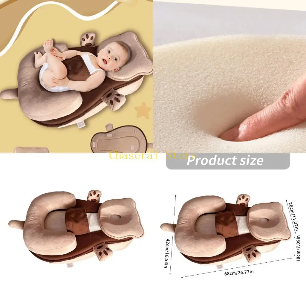 

E7CE Soft Baby Prevention Cushion Pillow Feature Machine Washable Fabric For Hygiene And Convenience