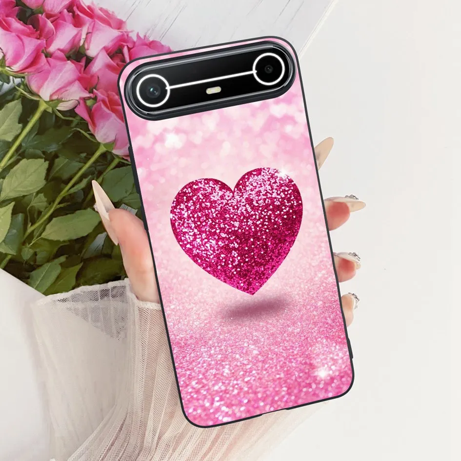 ل Tecno Pova سليم 5G حافظة 2025 موضة جديدة زهرة Bowknot لينة سيليكون واقية الوفير 6.78 "ل Tecno PovaSlim الحالات الهاتف #4