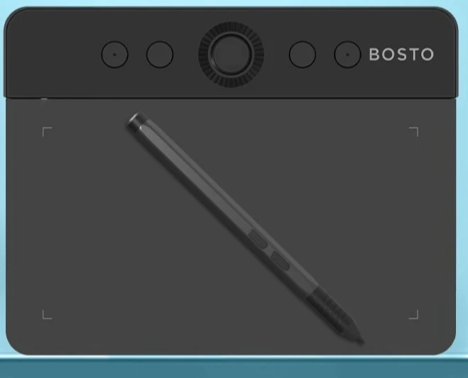 Tableta gráfica Digital de 4,3 pulgadas, tablero de escritura para dibujar, presión de 5080 lpi con teclas de acceso directo