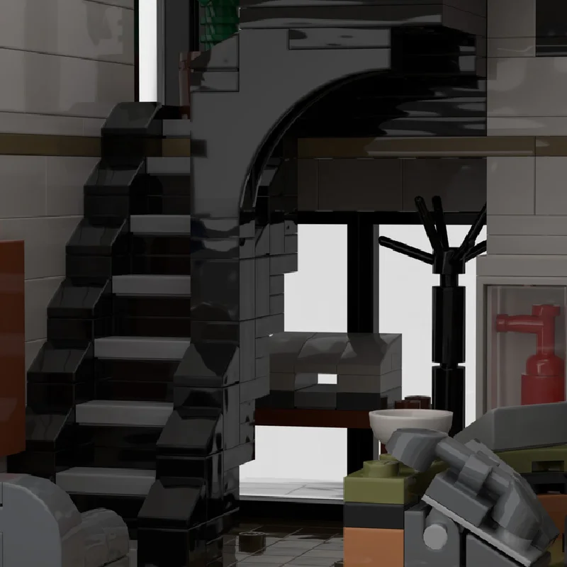 1560 PCS MOC Tall Elegant Office Building Modular Building Blocks Modern Architecture Model Display Toys Kids DIY Assembly Gifts