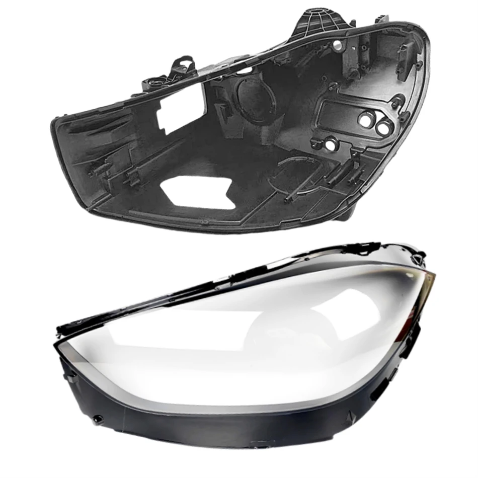 

For Mercedes Benz C Class W206 2021 2022 2023 C260L C300 Car Accesorries Base Head Lamp Shell Back House Lights Cover