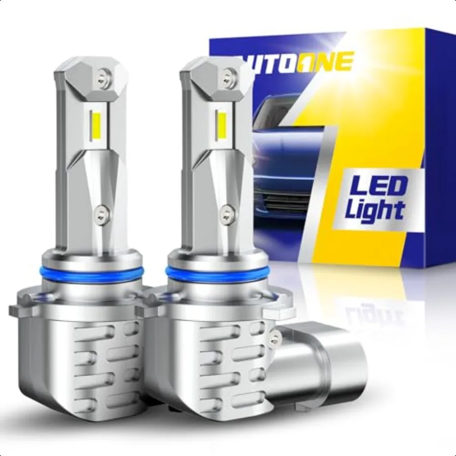 

9005 H B3 Bulbs 16000LM Fog Lights 6000K White Fanl Mini Size Pack of 2