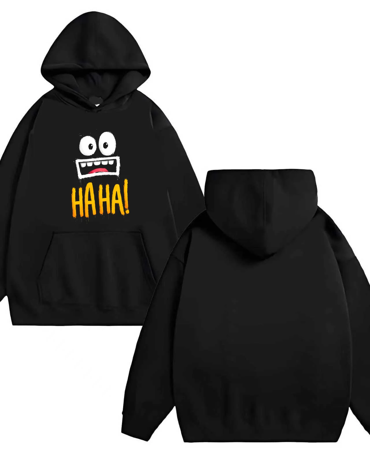 330G الثقيلة مقنعين البلوز أحدث 2025 مضحك الكرتون المطبوعة مقنعين البلوز للرجال والنساء بلوزة كاجوال