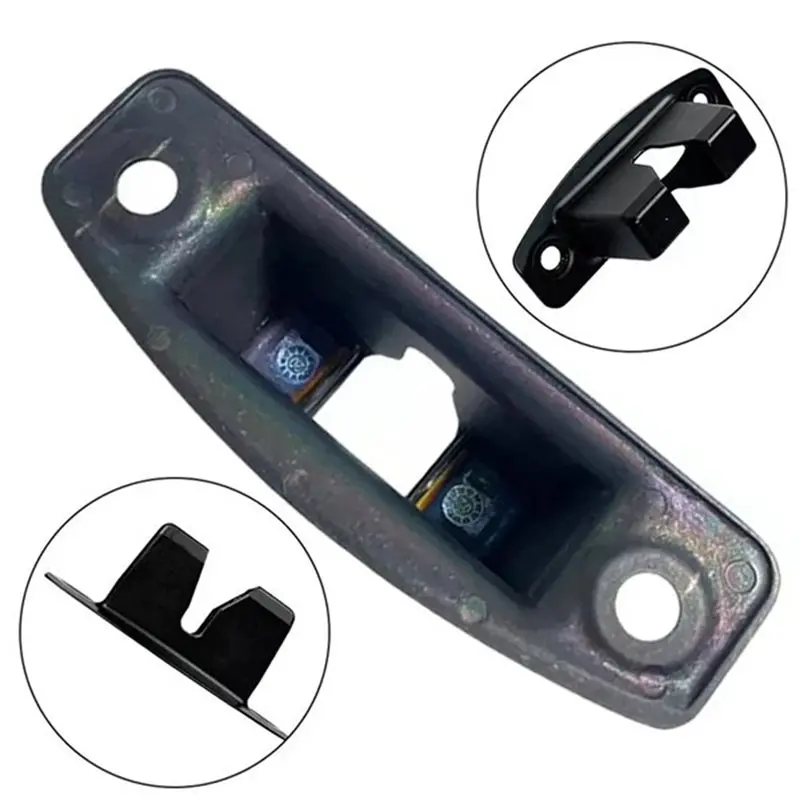 ABTC-2Pcs Car Rear Door Lower Latch Cover For Tesla Model X 16-21 1054149