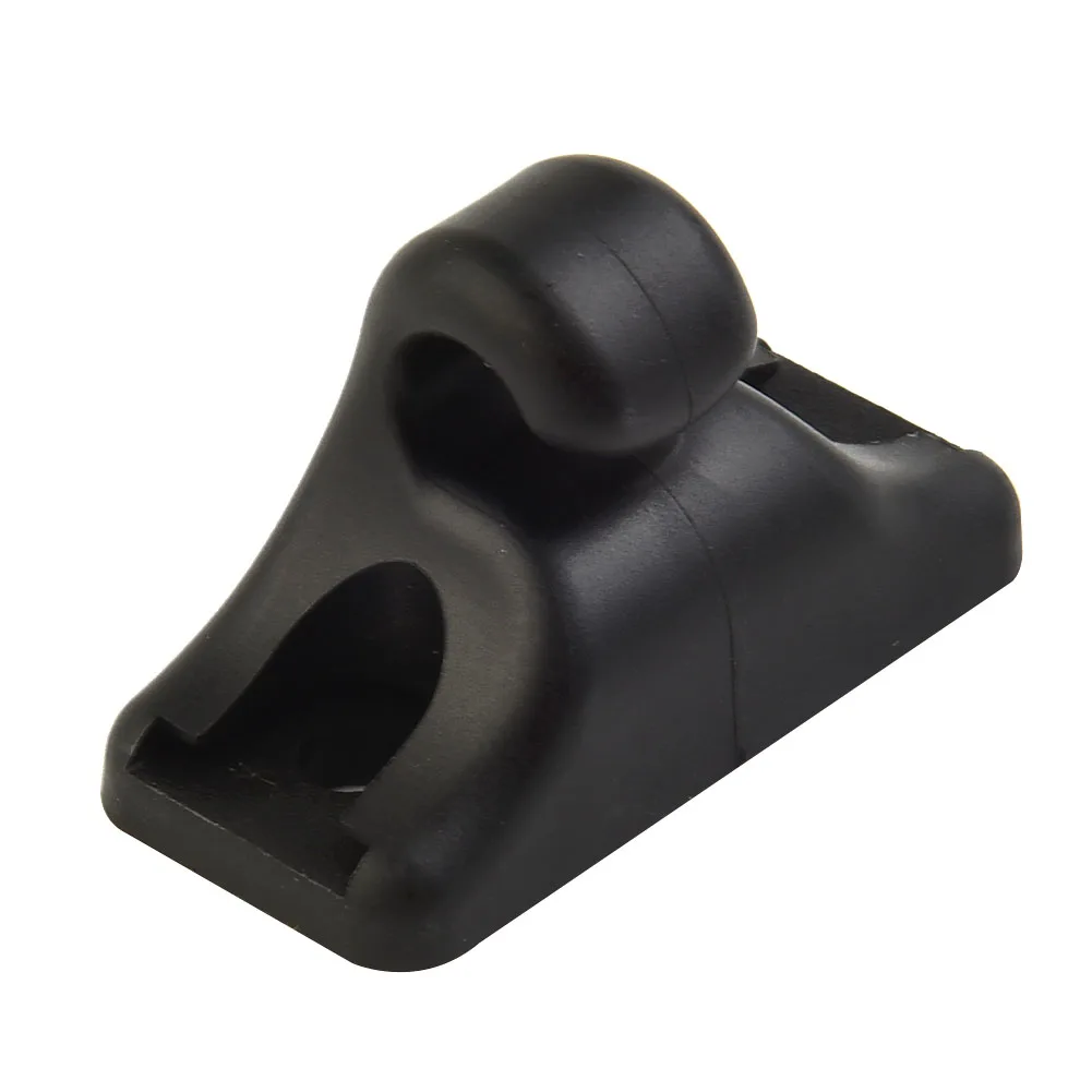 Parte Clip Visiera parasole Accessori parasole Staffa nera per Porsche 924 944 968 Anteriore destro Sostituzione di alta qualità