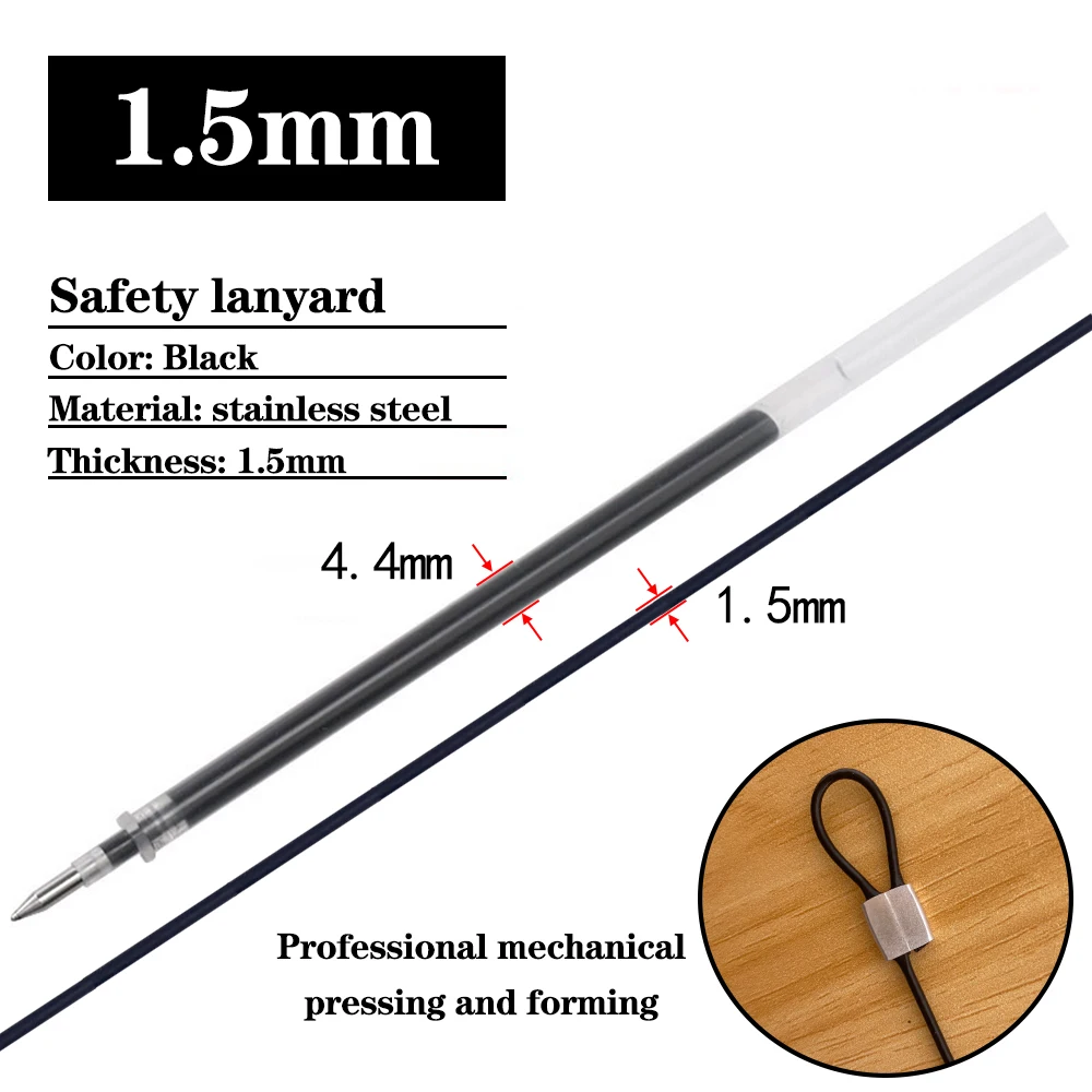 Variant: 1.5mm-Black