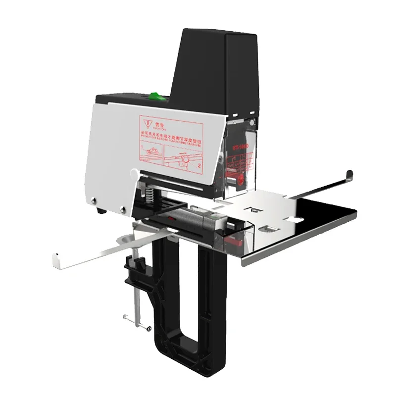 220V Flat Needle/Saddle Needle Two Modes Convertible Saddle Stapler Binding Machine ST/1000 Electric Stapler