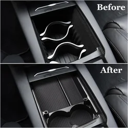 Car Center Console Armrest Storage Box Tray Organizer Anti-Slip Mats Storage Tidying For Tesla MODEL X MODEL S