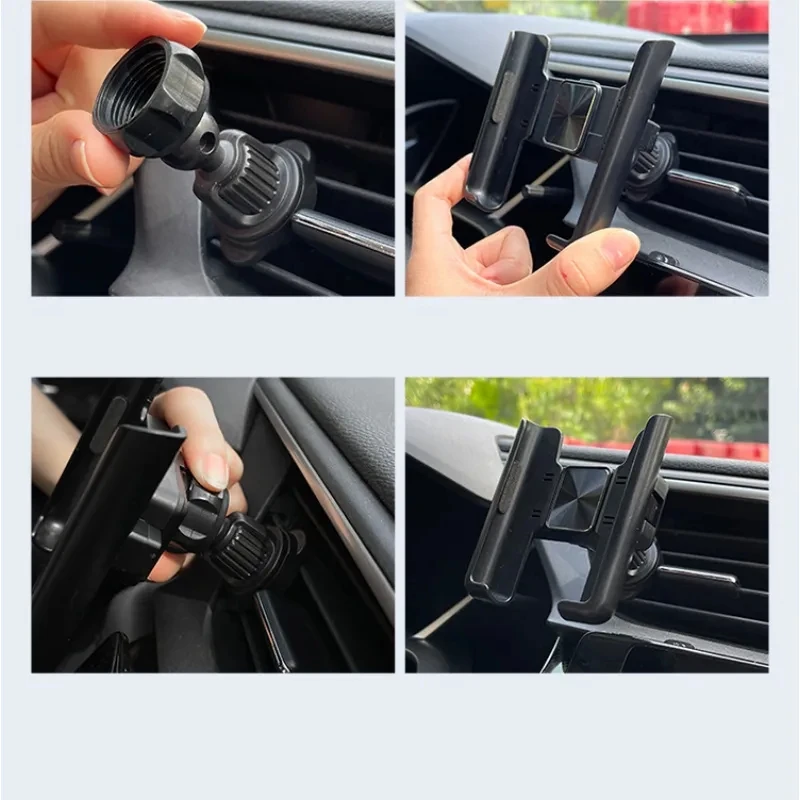Universal Car Phone Holder Gravity Air Vent Mount Stand Mobile Cell Phone Car Bracket Support in Car for iPhone Samsung Xiaomi image 4