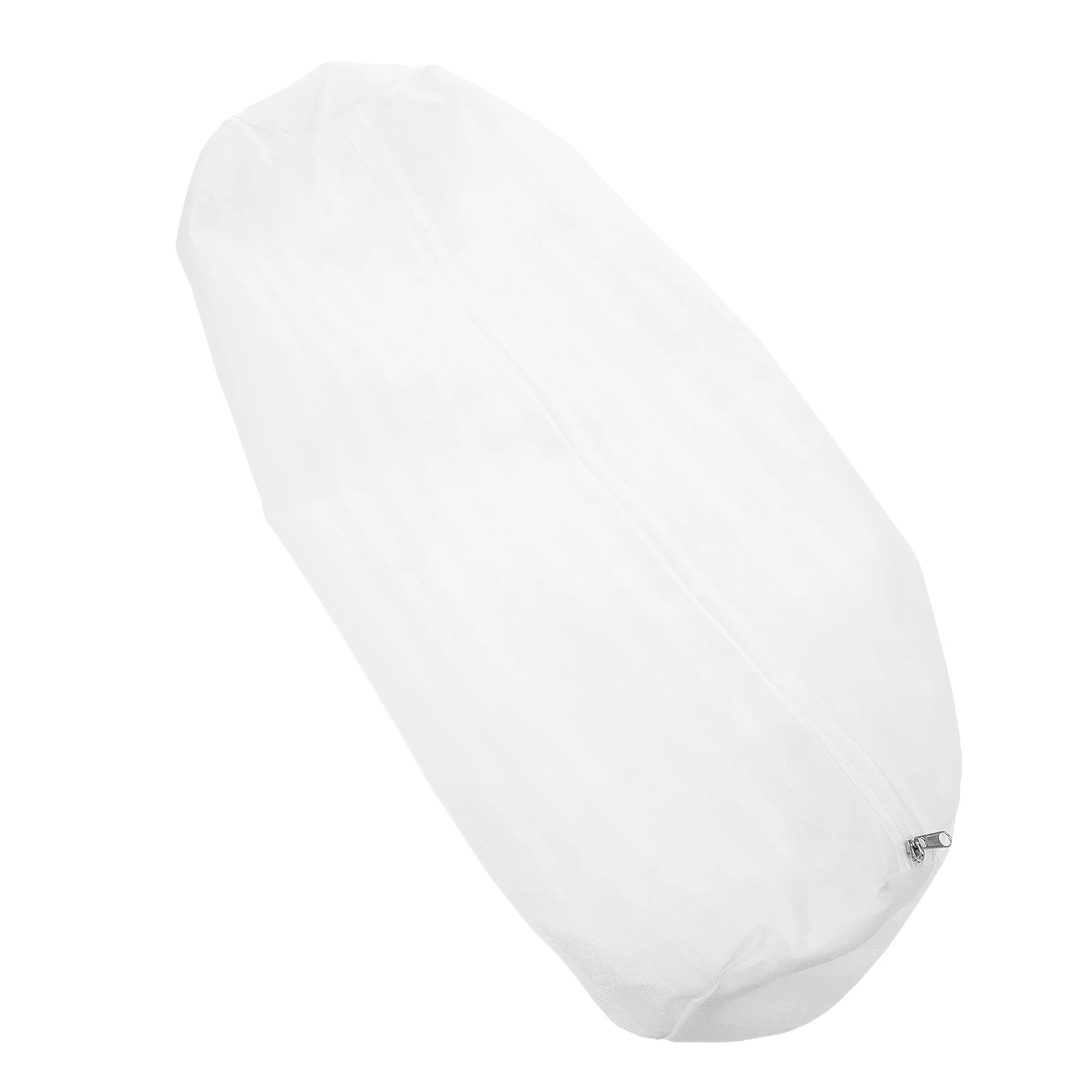 

Round Pillow Breathable Removable Liner Hidden Zipper Clean Cylinder Case Sofa Cervical Decorative Throw Leg Cushion