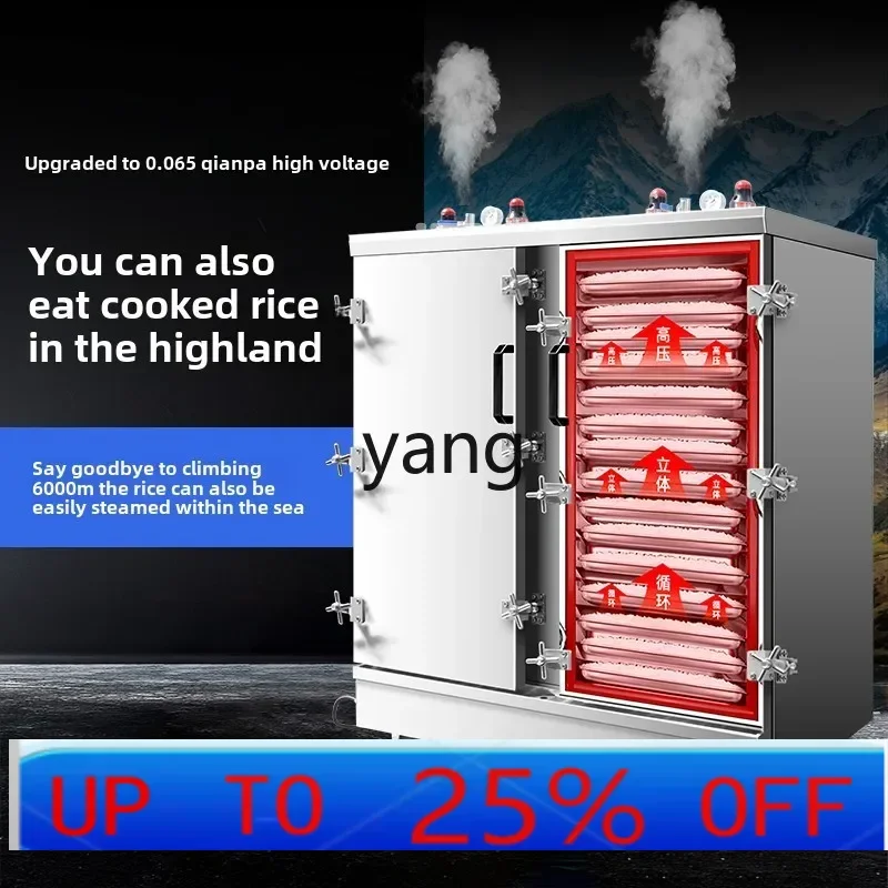 

lmm Commercial Electric Steamer Plateau Pressure Steamer Double Door Steamer