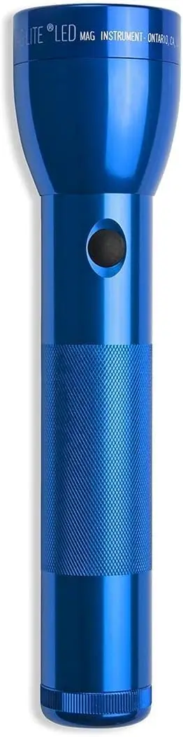 LED Flashlight with Adjustable Focus, 2-Cell D Battery, 487 Lumens, Water-Resistant for Outdoor Camping & Emergency