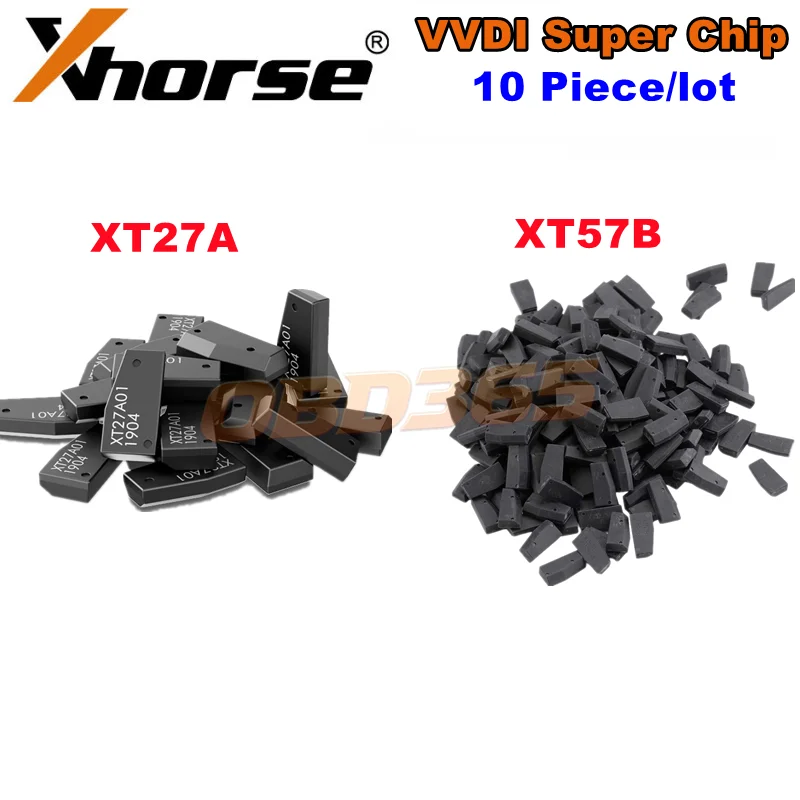 10 Piece XHORSE XT27A XT57B VVDI Super Chip Transponder used for VVDI Mini KEY TOOL
