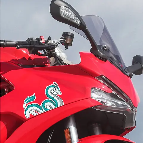 6 best sales dragon car decal - №2
