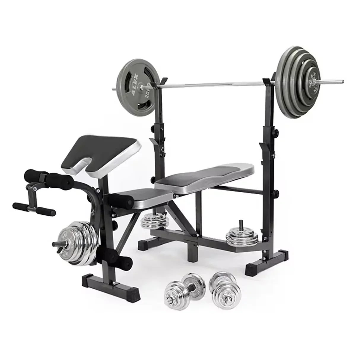 

Adjustable Weight Lifting Dumbbell Bench Press Equipment, Multipurpose Gym, Portable, Sit Up Chest, Wholesale