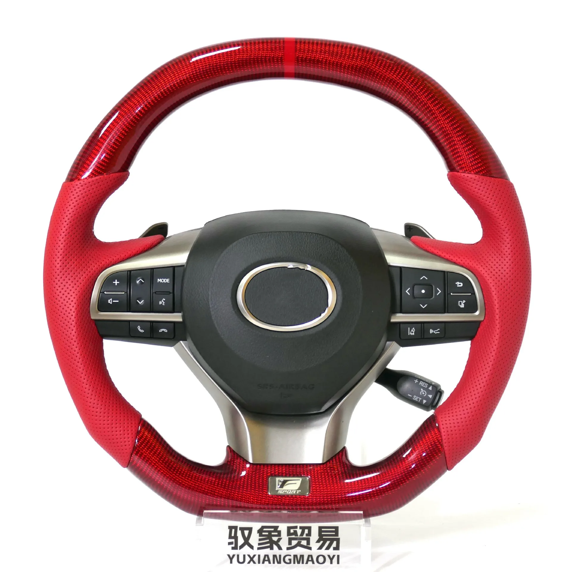 

For Lexus LX570 LX470 GX460 GX RX Forged Carbon Fiber Steering Wheel