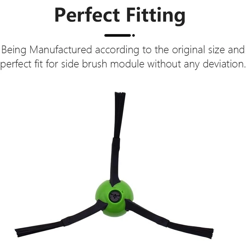 Parts Accessories Side Brushes For Irobot Roomba E, I, & J Series E5, E6, I1, I1+, I3, I3+, I4, I4+, I6, I7, I8, J7, J7+ Plus
