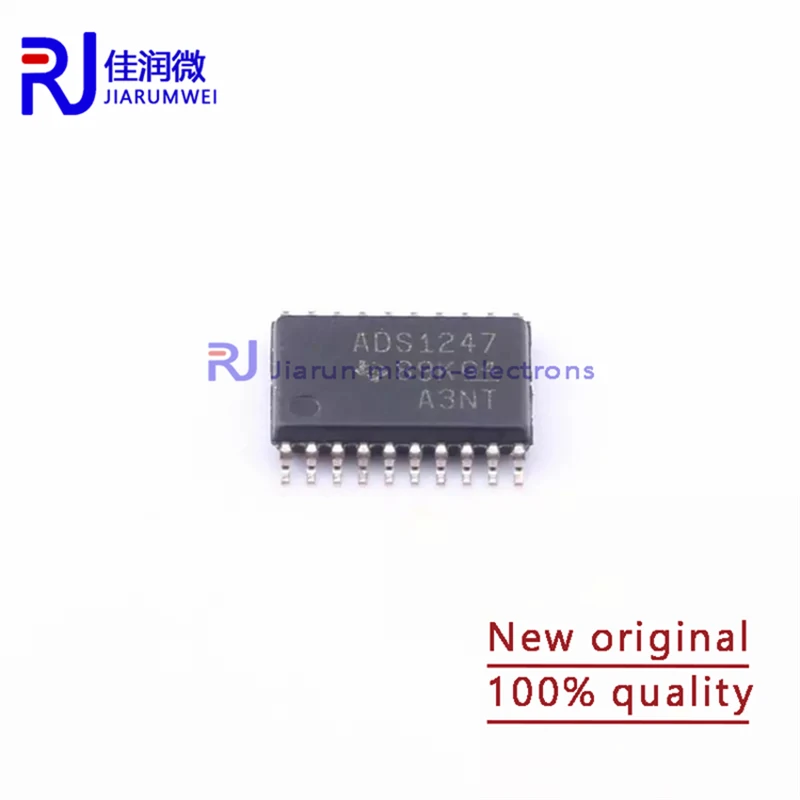 5pcs/lot ADS1247IPWR ADS1247 TSSOP-20 24-bit analog-to-digital converter chip IC