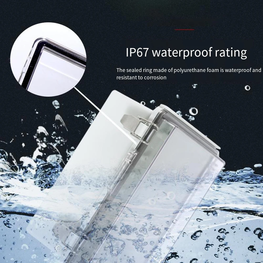 Dustproof IP67 Rated Distribution Box Designed Specifically For Effective Use In Challenging Outdoor Environments