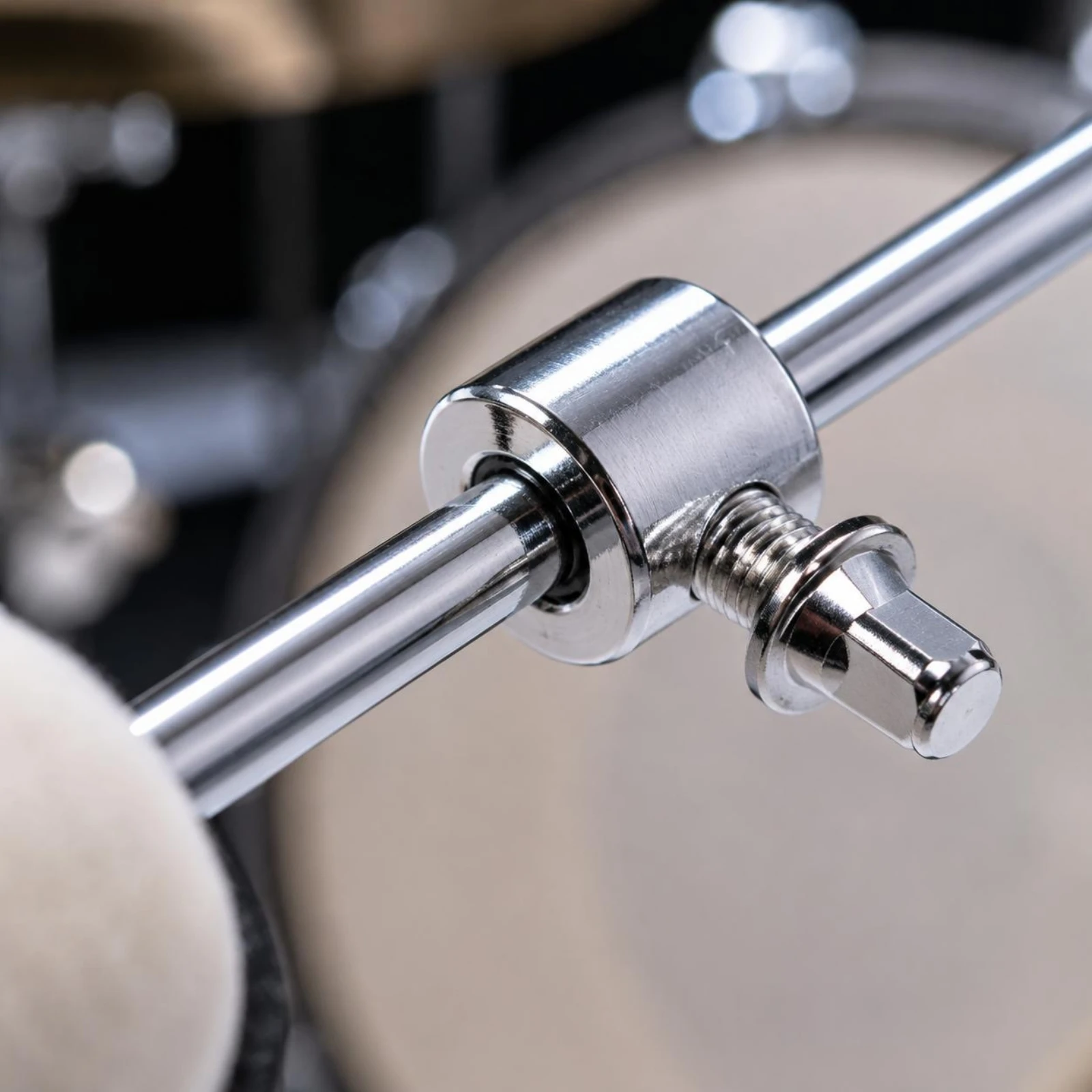 

Felt Bass Drum Beater Fits Standard Pedals Drum Pedal Beater Music Gear Stainless Steel Shaft Lightweight Design