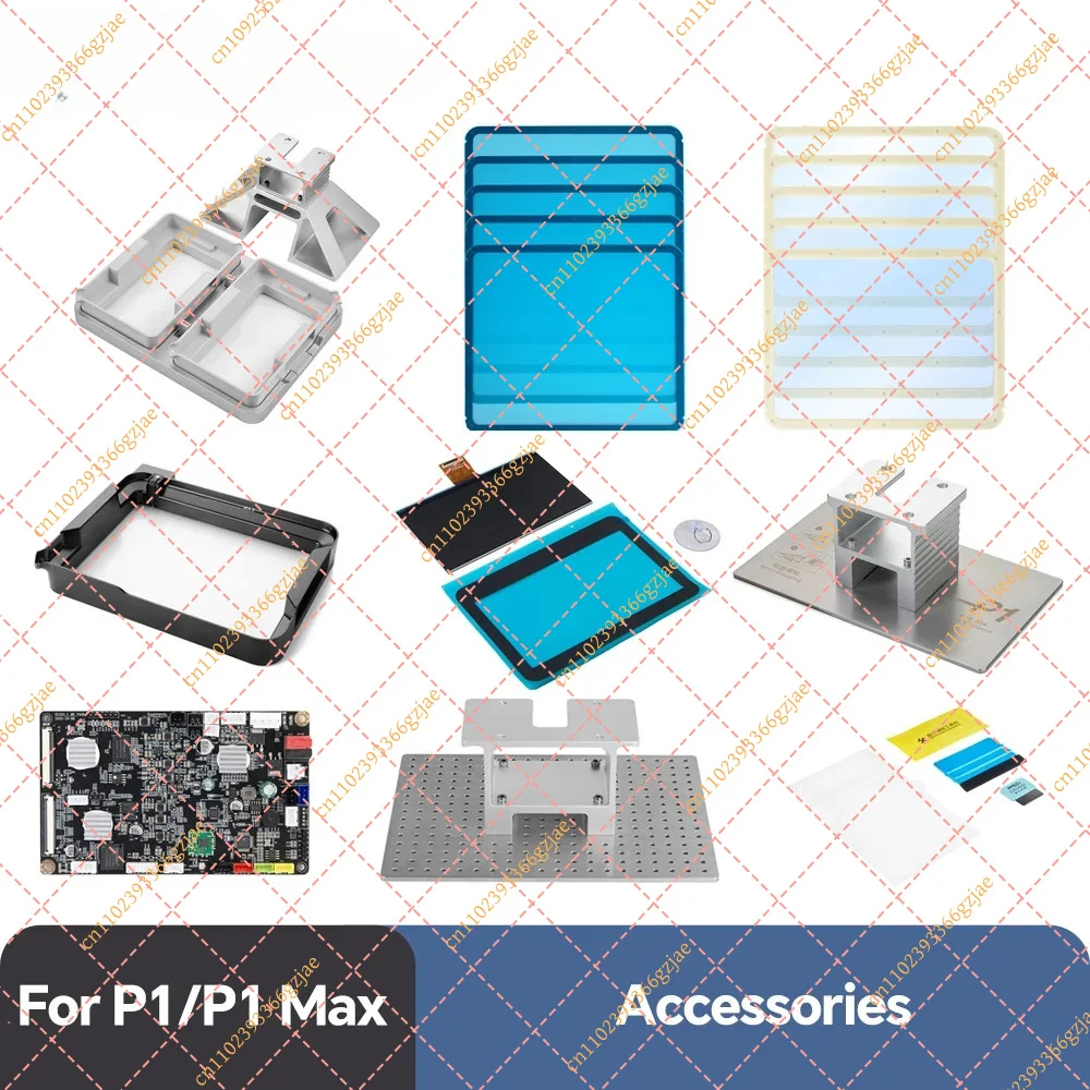 KLF For ANYCUBIC Photon P1 P1 Max Accessories LCD Screen 2pcs/5pcs FEP Release Film Build Plate Resin Tank Print Kit