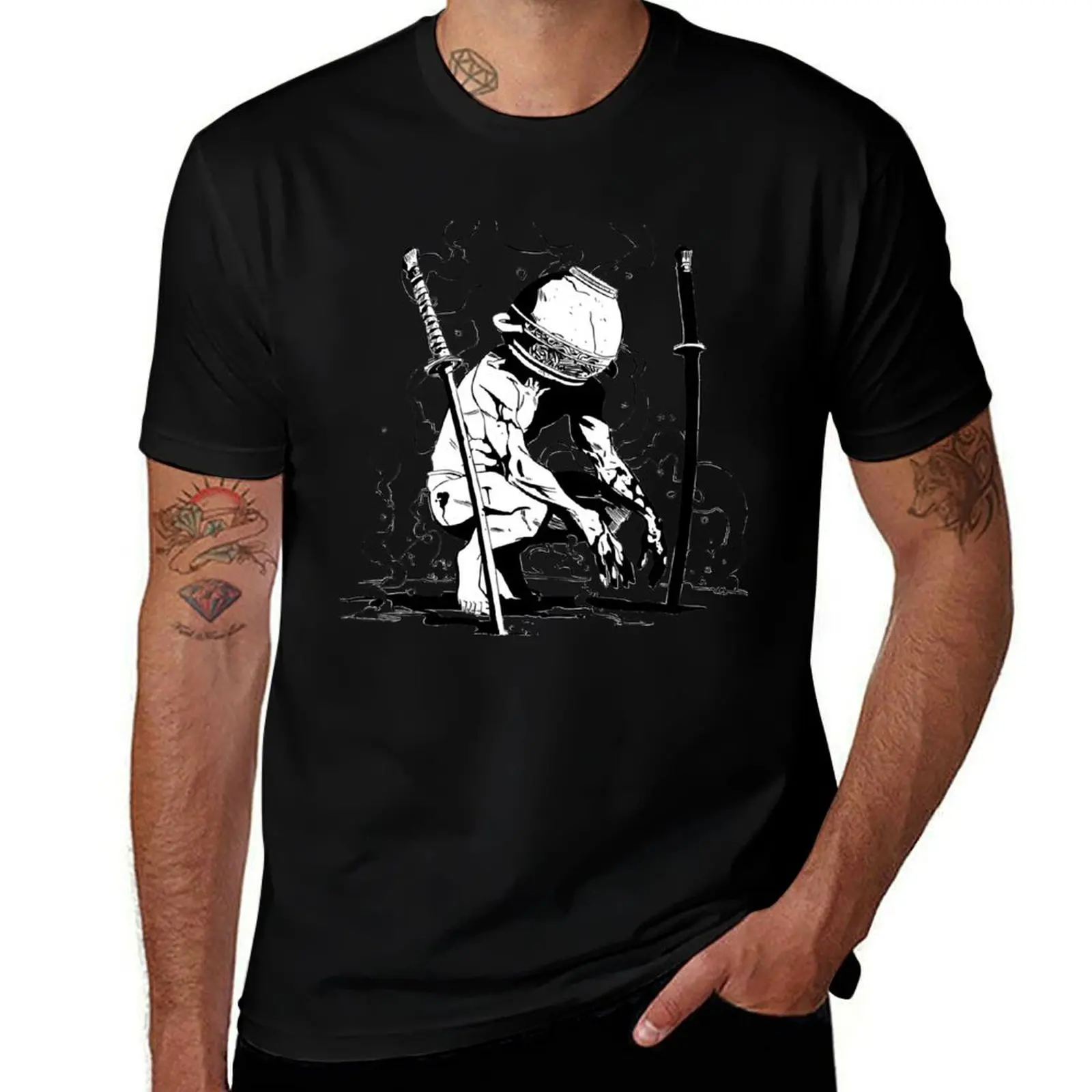 

Let Me Solo Her T-Shirt summer tops anime t shirts cute clothes Men's t-shirt