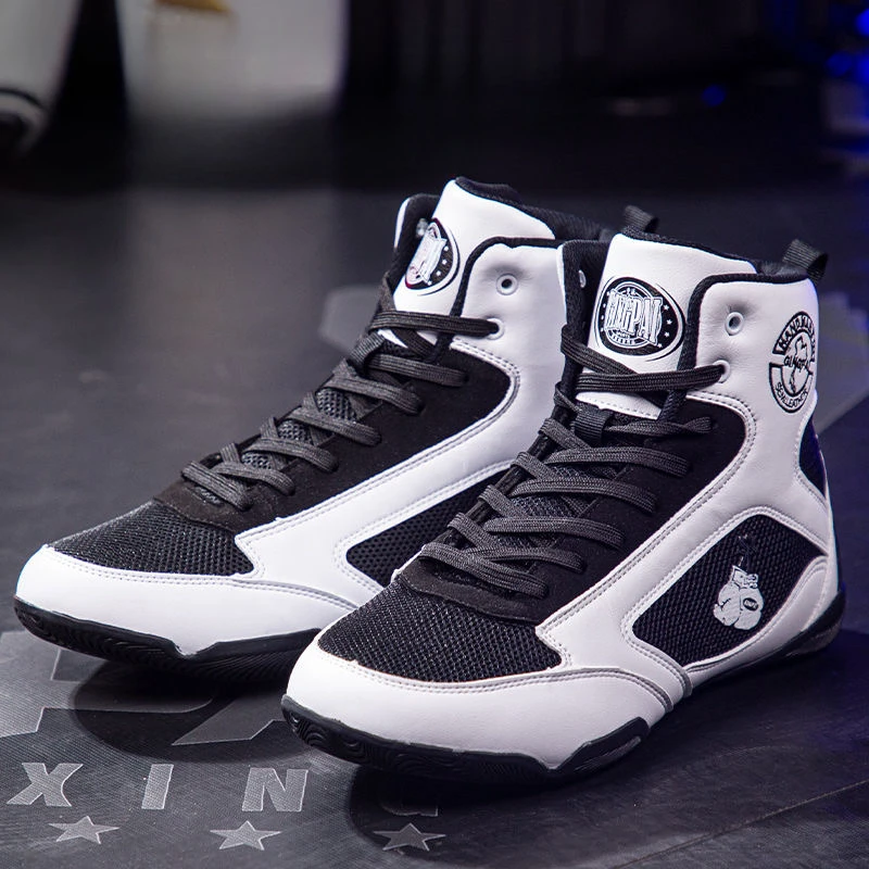 

Professional Wrestling Shoes Men Women Gym Training Shoe Luxury Brand Fighting Boots Big Boy Wearable Boxing Shoes Unisex