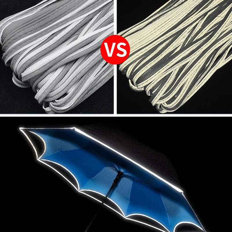 Reflective Piping Strip Fabric for Edge Covering On Clothes Bags Shoes