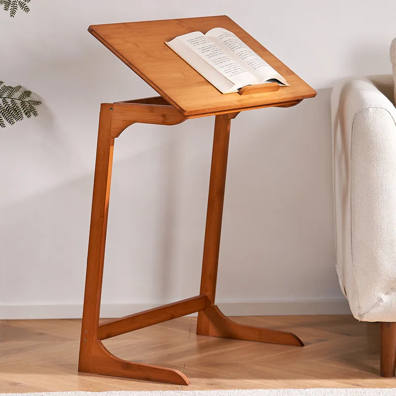 

New model Bedside table Foldable computer table Home living room Small lifting table Sofa Small desk Office notebook sofa
