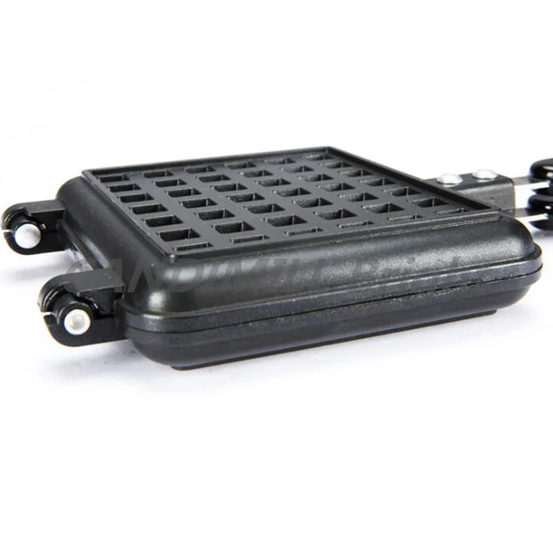 ครัวเรือนวาฟเฟิลแม่พิมพ์ทำขนมอบแก๊ส Non-Stick Waffle Maker แม่พิมพ์ถาดแม่พิมพ์กดแผ่นเหล็กวาฟเฟิลครัวเครื่องมือทำขนมอบ