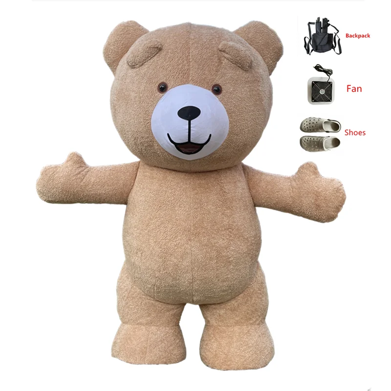 Inflatable cartoon dolls, teddy bears, party decorations, doll costumes, wedding celebrations, birthday performances, props view 4