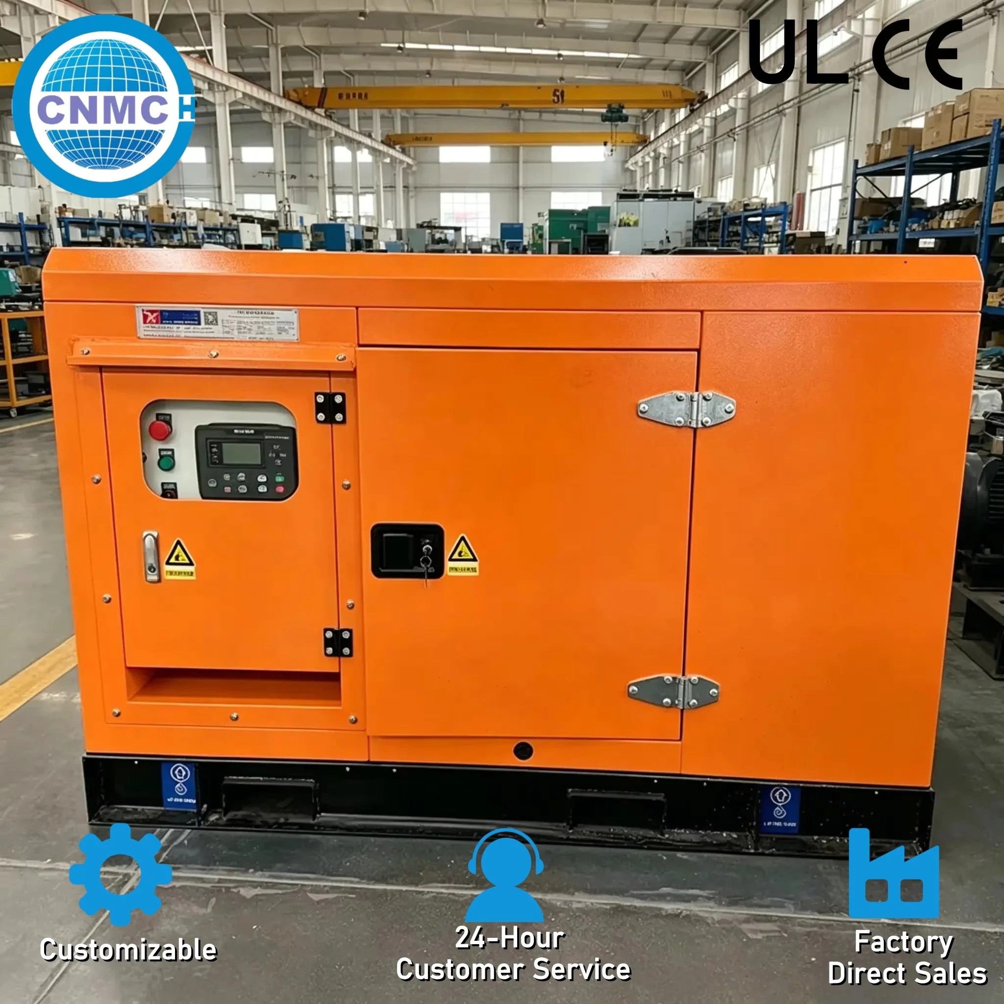 20KVA 30KVA 50KVA 80KVA Silent Generators 50HZ 60HZ 220V 380V Perkins Generator Diesel Electricity Generator CE UL Certified