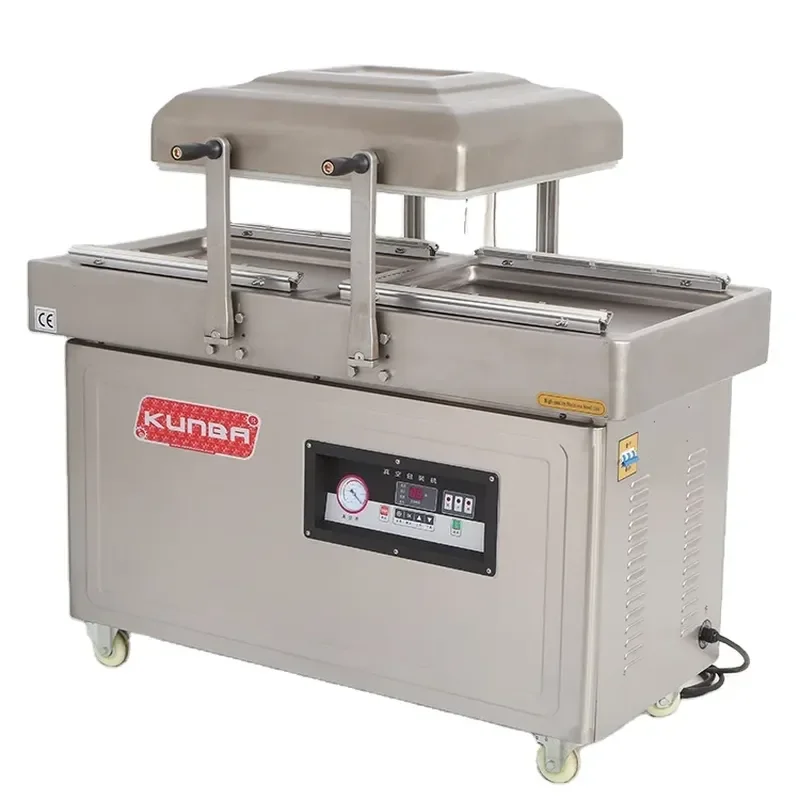 Easy Operate Double Chamber Vacuum Packing Machine DZ-400 for Food