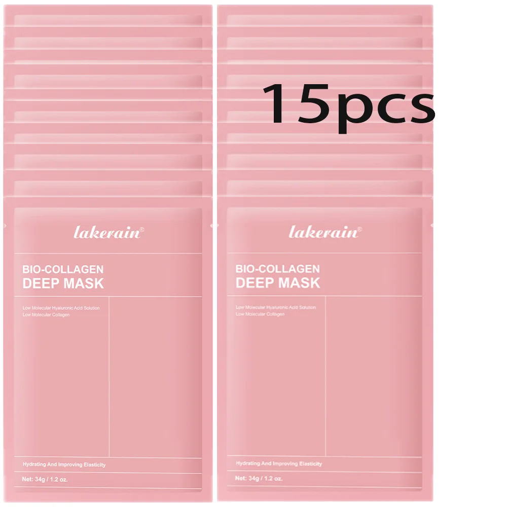 Bio-Collageen Echt Diep Masker Supplement Collageen Hydraterend Overnight Hydrogel Masker Elasticiteit Verbetering Porie Minimaliseren Verstevigend