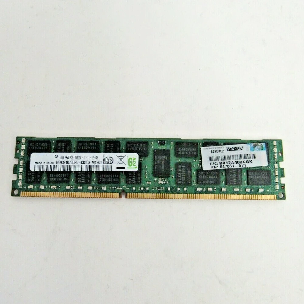 Server Memory For HP 647651-571 682414-001 8GB DDR3 1600 2RX4 PC3-12800R