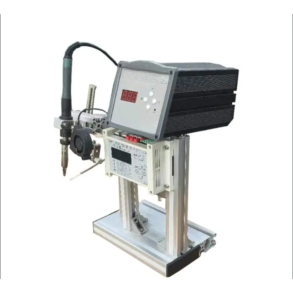 Semi-automatic electric induction soldering machine foot-pedal spot welding machine