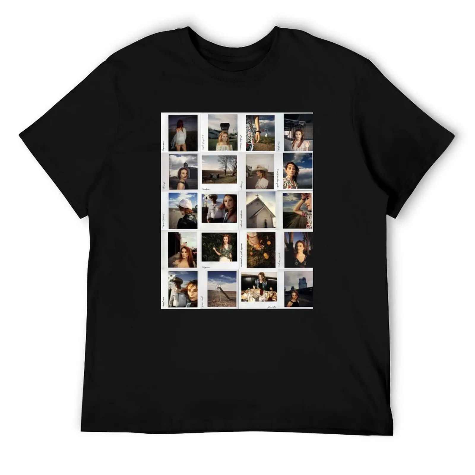 

Tori Amos Scarlets Walk Polaroids Collage Collection Print T-Shirt t shirt man designer man tshirt man t shirts for men T-Shirt